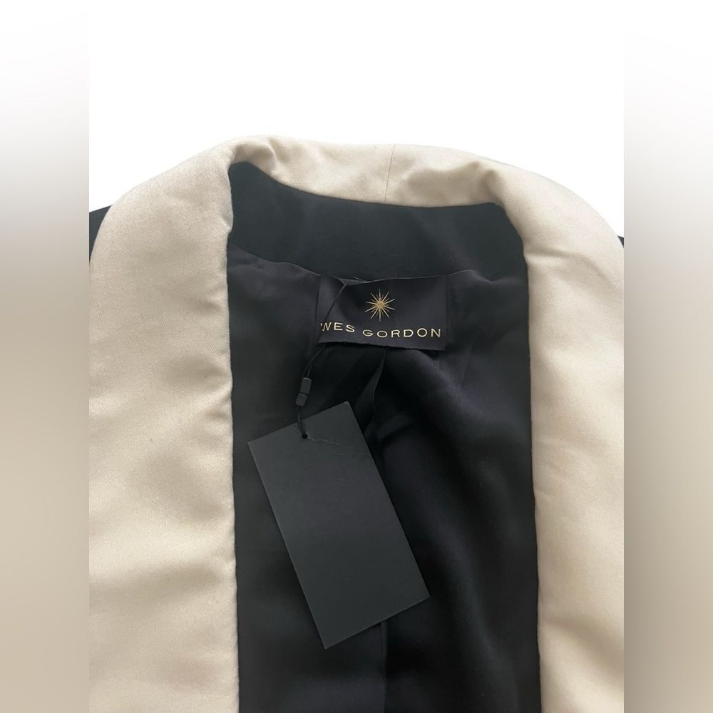 WES GORDON Wool Open Blazer - Picture 2 of 10